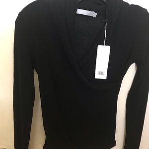 Vince Crossover Cotton Top